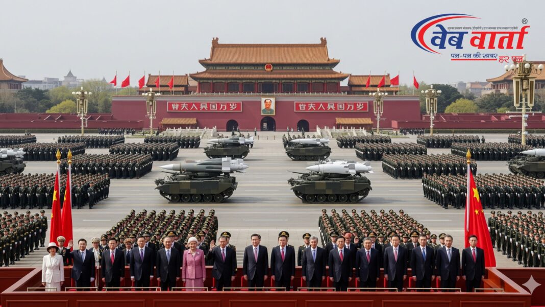 चीन की विजय दिवस परेड में पुतिन और किम जोंग उन समेत विदेशी नेता होंगे शामिल