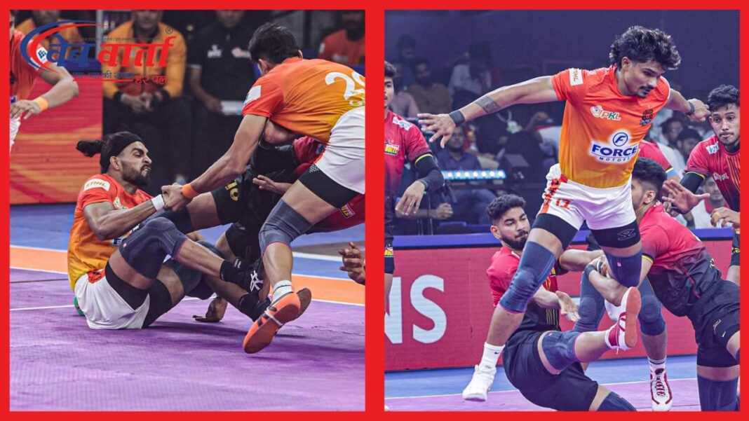 पीकेएल-12: पुनेरी पलटन बनाम बेंगलुरु बुल्स टाइब्रेकर मैच | PKL 2025