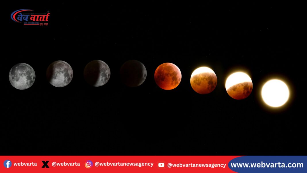 7 सितंबर 2025 को ब्लड मून चंद्र ग्रहण (Blood Moon)