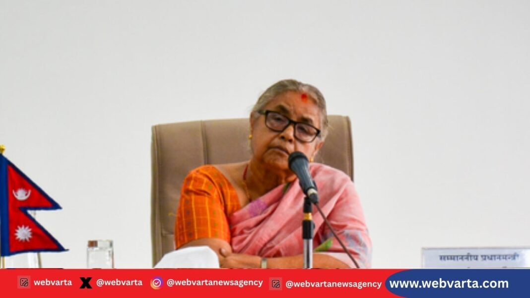 नेपाल मंत्रिमंडल विस्तार सुशीला कार्की शीतल निवास 2025