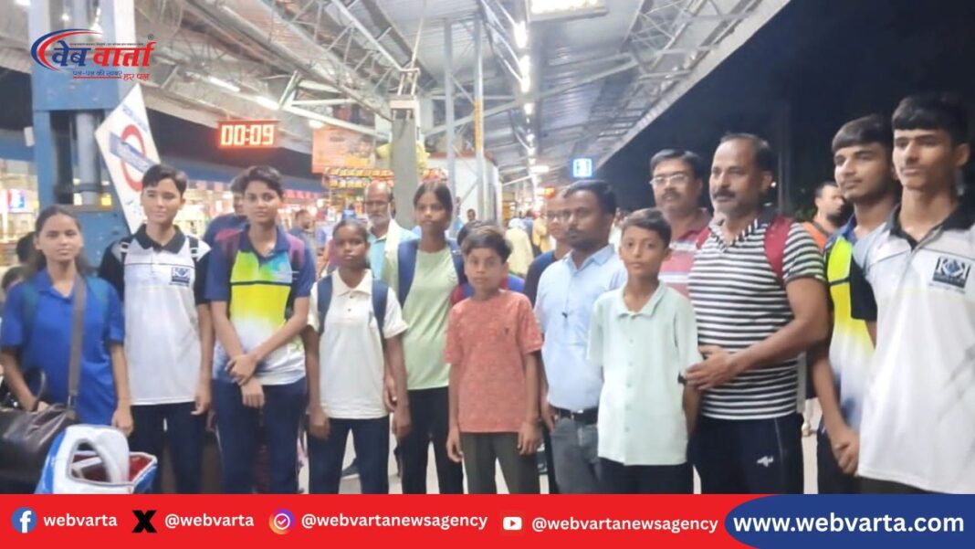 ताइक्वांडो चैंपियनशिप : देवरिया ताइक्वांडो टीम प्रादेशिक चैंपियनशिप 2025 के लिए मिर्जापुर रवाना