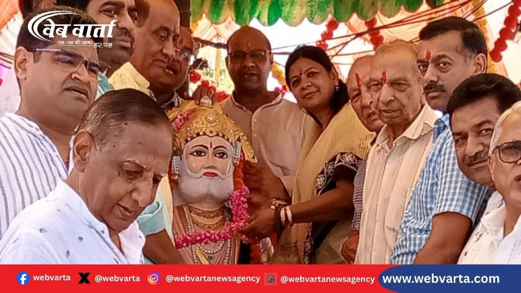 सोनीपत में महाराजा अग्रसेन जयंती हवन और माल्यार्पण