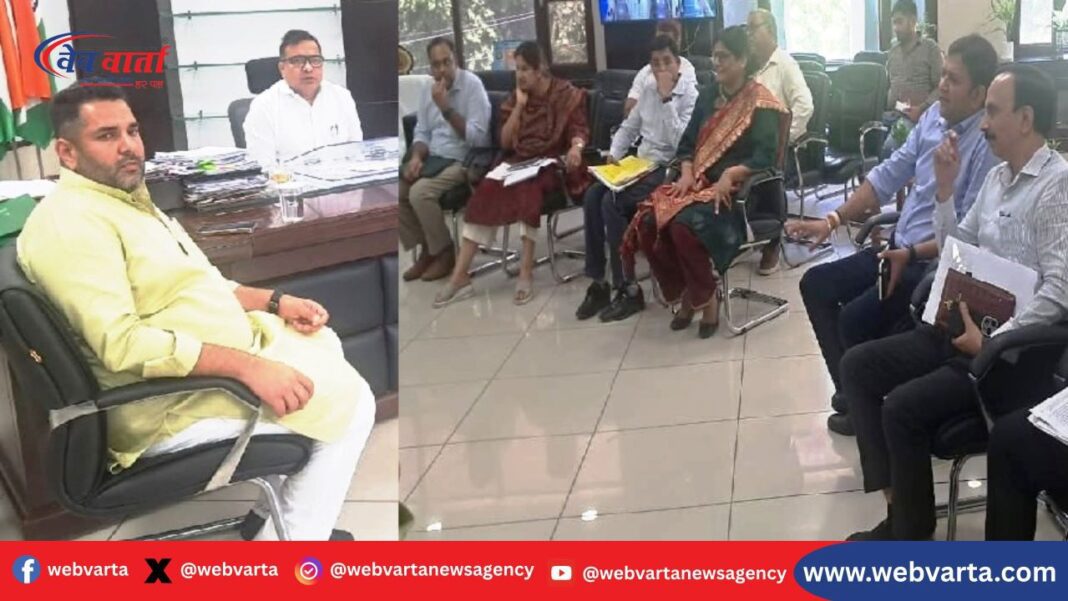 sonipat-mla-dc-engineering-meeting-road-repair-noc-2025 सोनीपत में विधायक और उपायुक्त की इंजीनियरिंग अधिकारियों के साथ बैठक