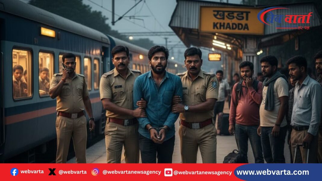 कुशीनगर फूफा बच्ची रेप गिरफ्तार