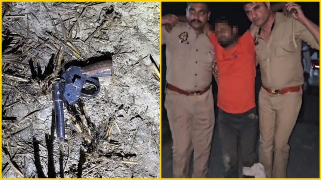 हरदोई मुठभेड़ गैंगस्टर विकास गिरफ्तार