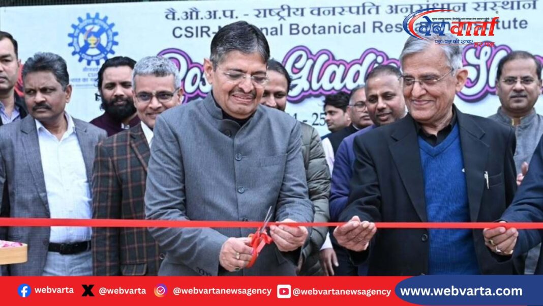 CSIR–NBRI Flower Show: Rose Gladiolus Exhibition Lucknow