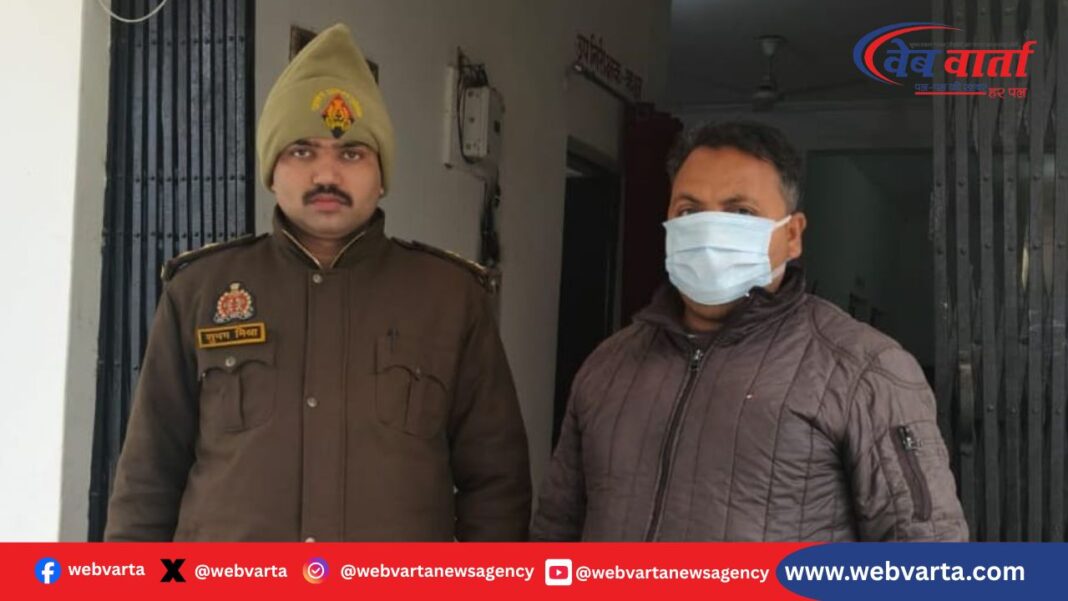 हरदोई कछौना पुलिस 25 हजार इनामी अपराधी शमशाद गिरफ्तारी