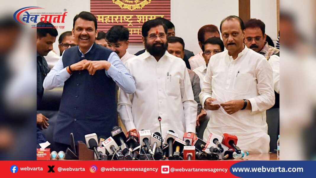 महायुति तकरार भाजपा एनसीपी EC शिकायत पुणे होर्डिंग्स