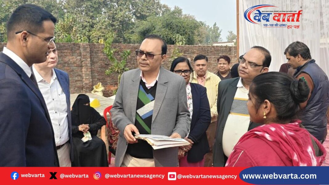 बलरामपुर में दिव्यांग बच्चों के लिए आयोजित मेगा स्वास्थ्य शिविर