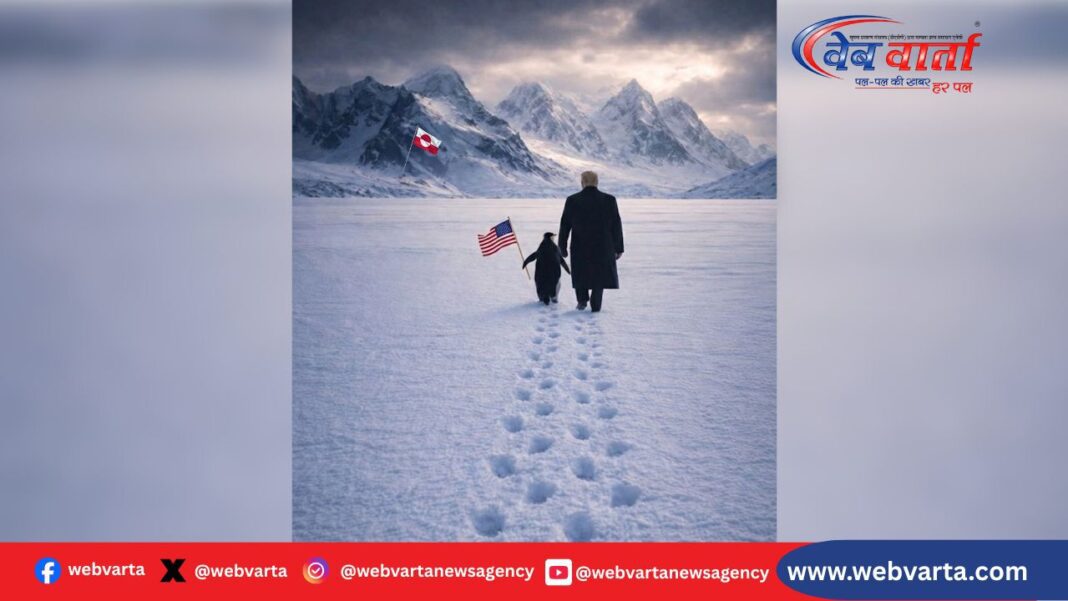 Nihilist Penguin: ग्रीनलैंड को लेकर ट्रंप की एआई इमेज पर विवाद