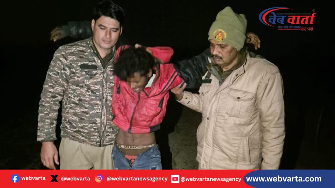 हरदोई पिहानी पुलिस मुठभेड़ अभियुक्त घायल 2026