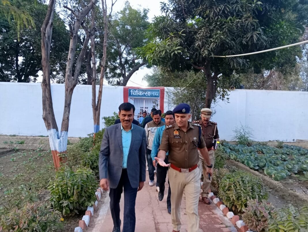 DM SP inspected the district jail