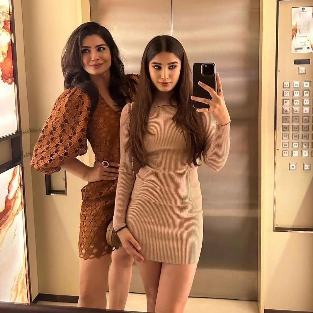 Rasha Thadani & Raveena Tandon