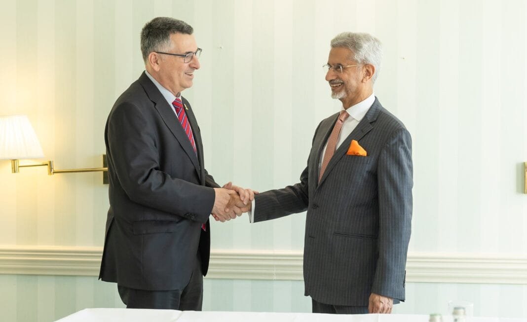 S Jaishankar & Gidon Saar