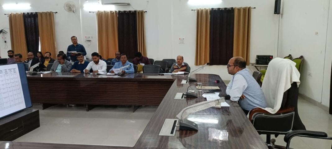 chairmanship of DM, instructions were given to complete the work in a timely and quality manner