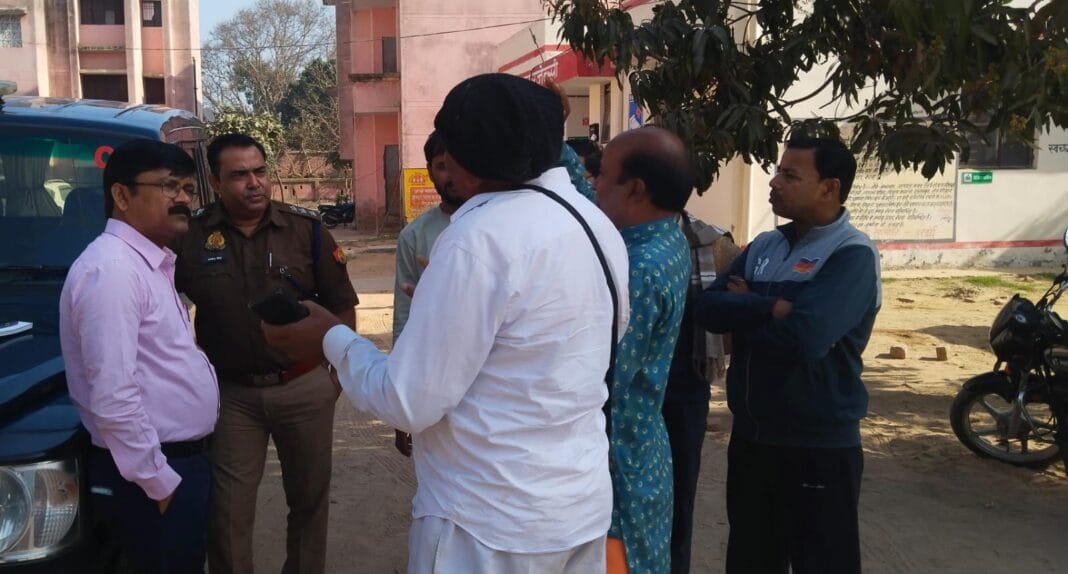 A pilgrim's health deteriorated in Haraiya and he died