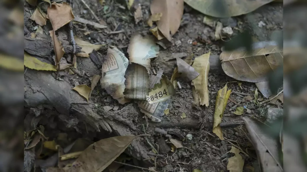 Debris of Burnt Note