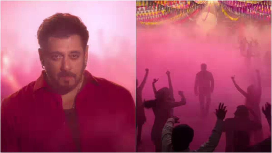 Teaser of Salman Khan's Holi song 'Bam Bam Bhole' from the film Sikandar released