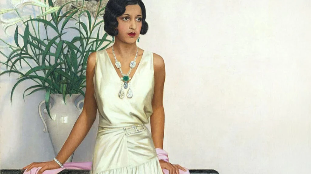 Golconda blue Maharani of Indore