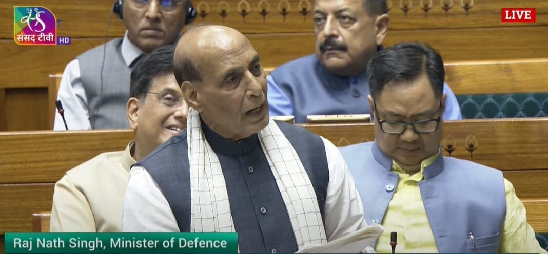 राजनाथ सिंह ने विपक्ष के आरोपों पर दिया जवाब, ‘भारत ने किसी के दबाव में नहीं रोका ऑपरेशन सिंदूर’