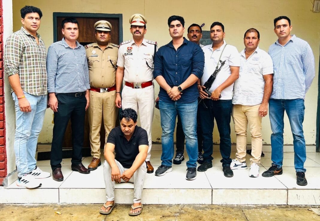 The wanted criminal with a bounty of Rs 50,000 in the murder case is on five-day police remand