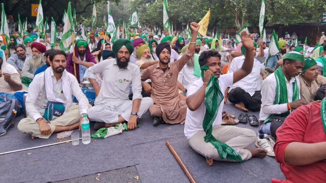 Farmers Protest Jantar Mantar Aug 2025 जंतर-मंतर पर किसान महापंचायत, किसान विरोध प्रदर्शन