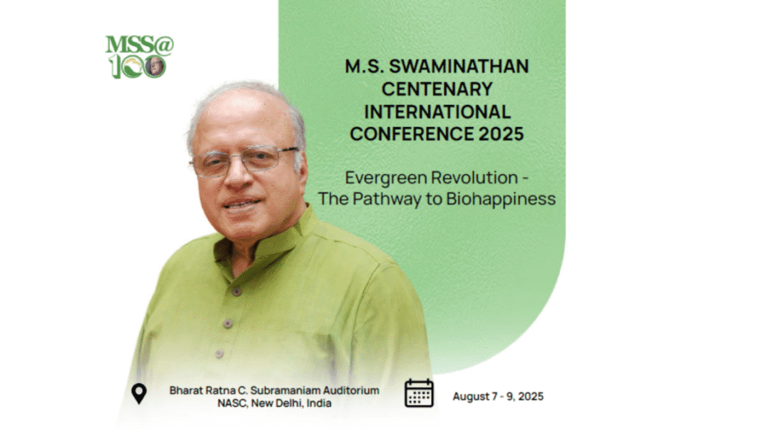 प्रधानमंत्री मोदी करेंगे एमएस स्वामीनाथन शताब्दी सम्मेलन का उद्घाटन