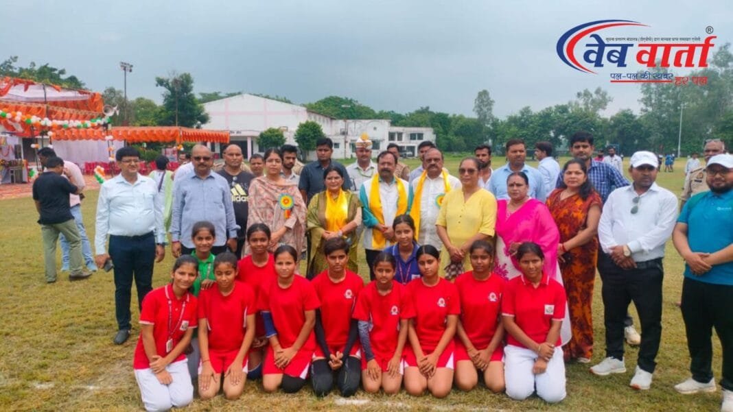 हरदोई में राष्ट्रीय खेल दिवस कार्यक्रम का शुभारंभ