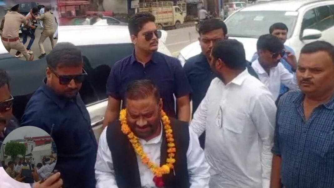 रायबरेली में स्वामी प्रसाद मौर्य पर हमला