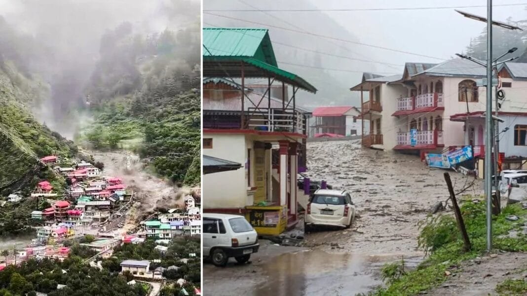 उत्तरकाशी में बादल फटने के बाद राहत बचाव कार्य में जुटी टीमें