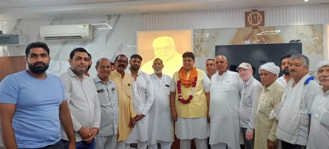 सोनीपत में कांग्रेस जिला अध्यक्ष कमल दिवान और संजीव कुमार की नियुक्ति