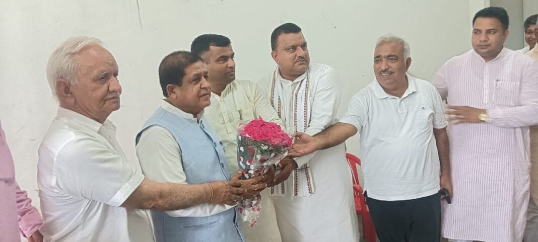 गोहाना में विभाजन विभीषिका दिवस को लेकर भाजपा की बैठक