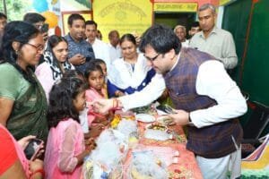 hardoi angawadi centre inauguration minister nitin agrawal12