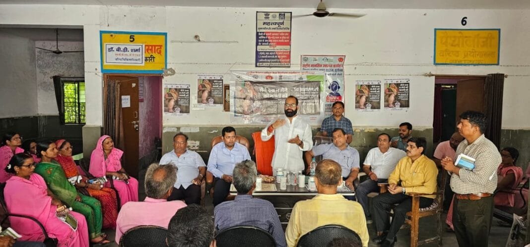 कुशीनगर में फाइलेरिया जागरूकता कार्यक्रम, जनजागरूकता अभियान, स्वास्थ्य विभाग, नगरपालिका अध्यक्ष मनीष बुलबुल जायसवाल