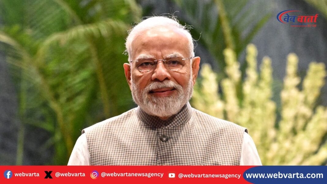 PM Modi-Portrait पीएम मोदी को जीएसटी सुधारों के लिए सम्मानित करेंगे BJP सांसद