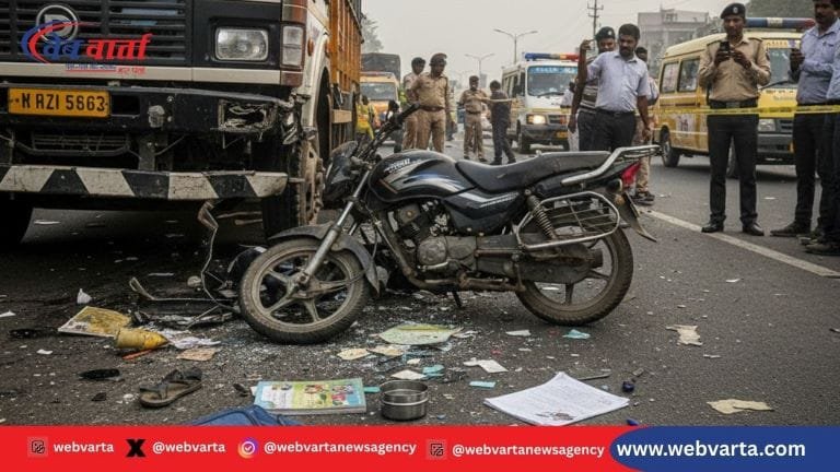deoria-road-accident-two-students-dead-2025 देवरिया सड़क हादसा पुरवां चौराहा 2025