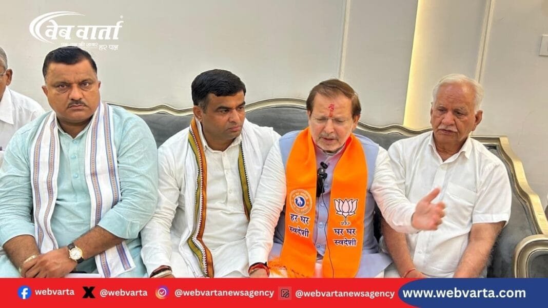 dr-arvind-sharma-gst-reforms-pm-modi-guarantee-economy-boost-gohana गोहाना में डॉ. अरविंद शर्मा जीएसटी सुधार पर पत्रकार वार्ता