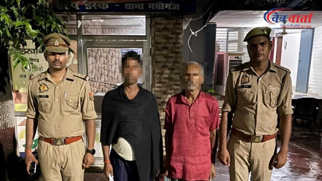 hardoi-dalit-youth-murder-two-arrested हरदोई जेहदीपुर गांव में दलित युवक रोहित की हत्या की घटनास्थल पर पुलिस जांच