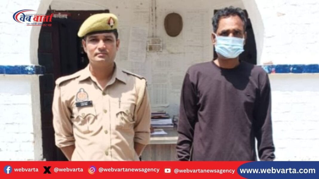 हरदोई में पाली पुलिस ने चाकू से हमला करने वाले सतीश सिंह चौहान को गिरफ्तार किया