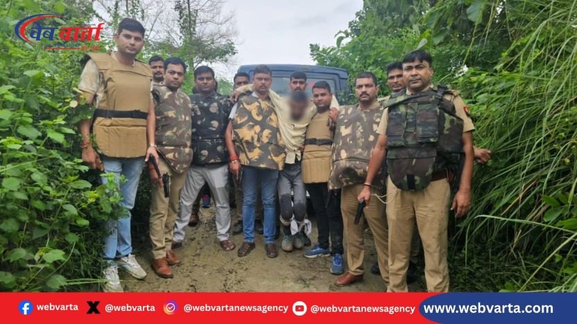 कुशीनगर पुलिस मुठभेड़ में घायल आरोपी अब्दुल रहीम की गिरफ्तारी, अवैध हथियार बरामद