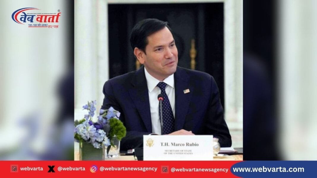 मार्को रुबियो इजरायल बेन गुरियन हवाई अड्डा 2025