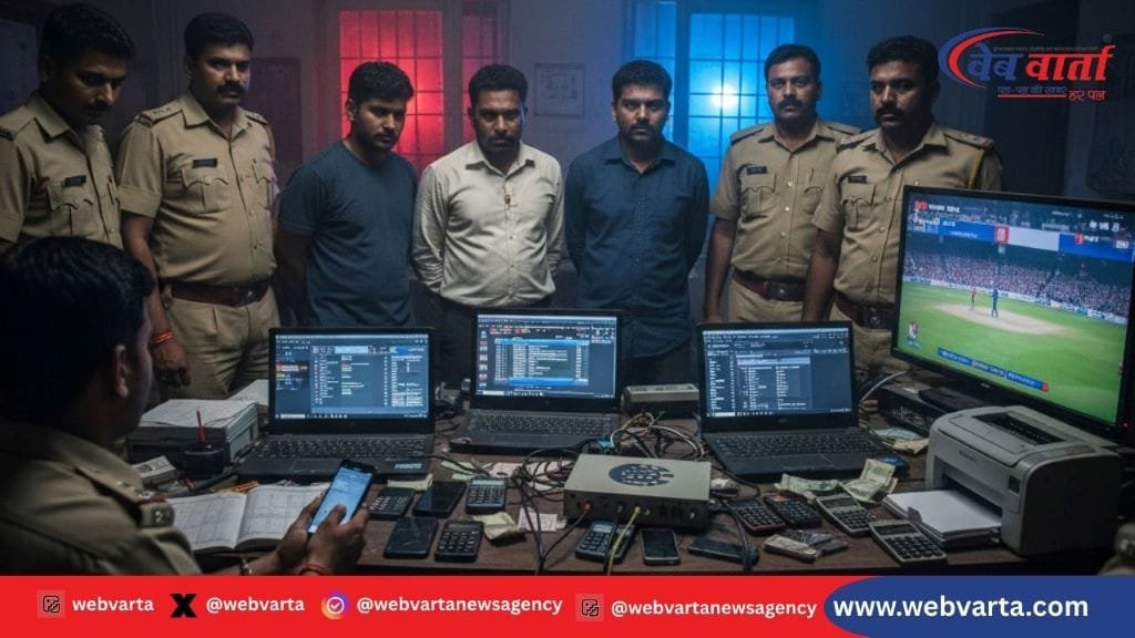 मयूर विहार सट्टेबाजी रैकेट छापेमारी दिल्ली पुलिस 2025