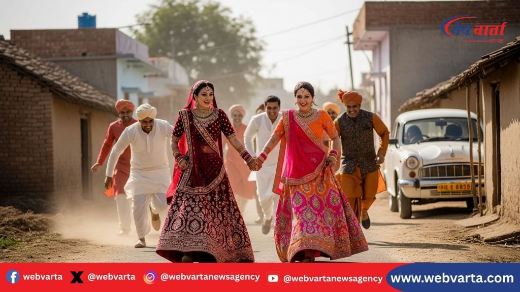 moradabad-bride-escapes-after-court-marriage1 मुरादाबाद: कोर्ट मैरिज के बाद दुल्हन कार से कूदकर भागी