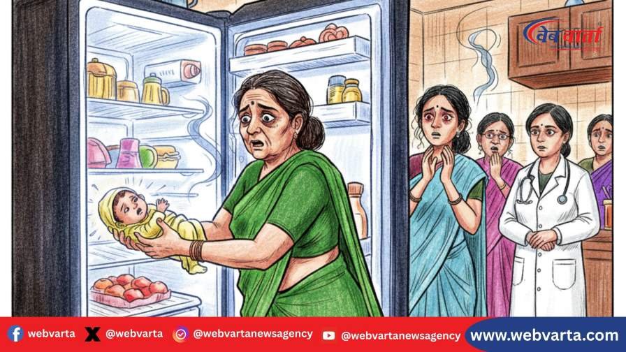 मुरादाबाद में नवजात को फ्रिज में रखने की सनसनीखेज घटना