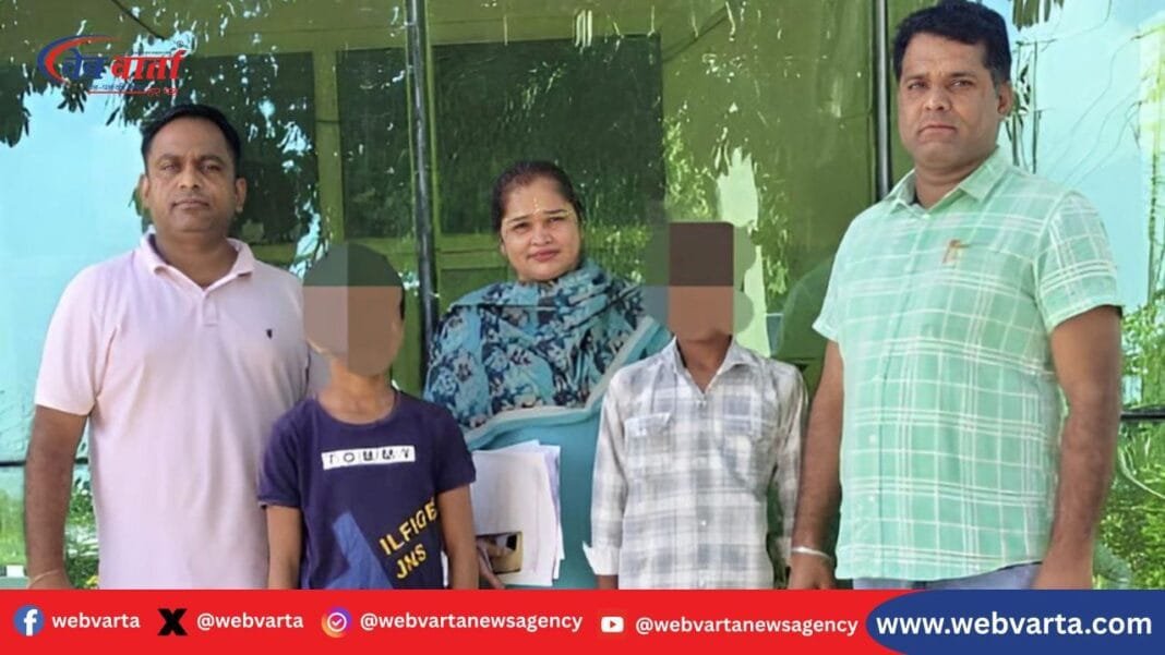 sonipat-mohana-police-rescue-missing-children-2025 सोनीपत मोहाना पुलिस द्वारा गुमशुदा बच्चों की बरामदगी