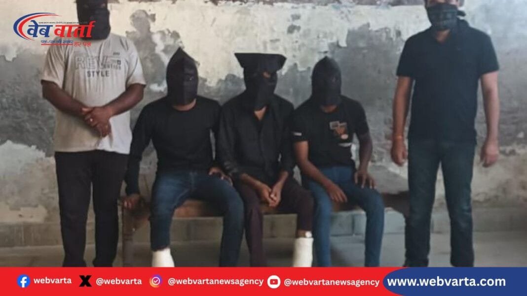 सोनीपत पुलिस द्वारा अपहरण गैंग के 5 सदस्यों की गिरफ्तारी, 5 करोड़ फिरौती मामला