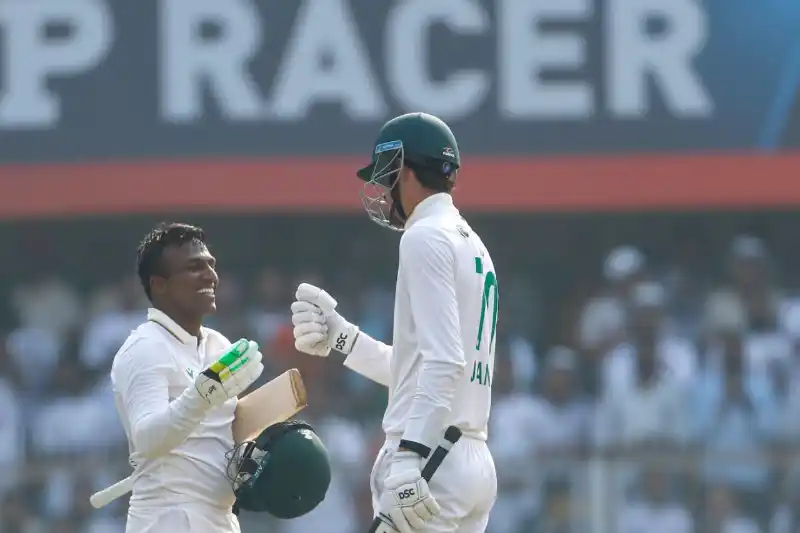 South Africa score big with innings from Muthusamy and Yanson