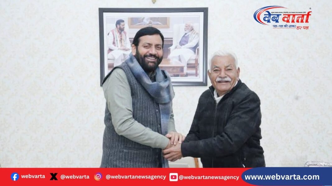 Haryana Budget Suggestions by Ghanshyam Das Arora1 हरियाणा बजट 2026: विधायक घनश्याम दास अरोड़ा मुख्यमंत्री नायब सिंह सैनी को बजट सुझाव देते हुए