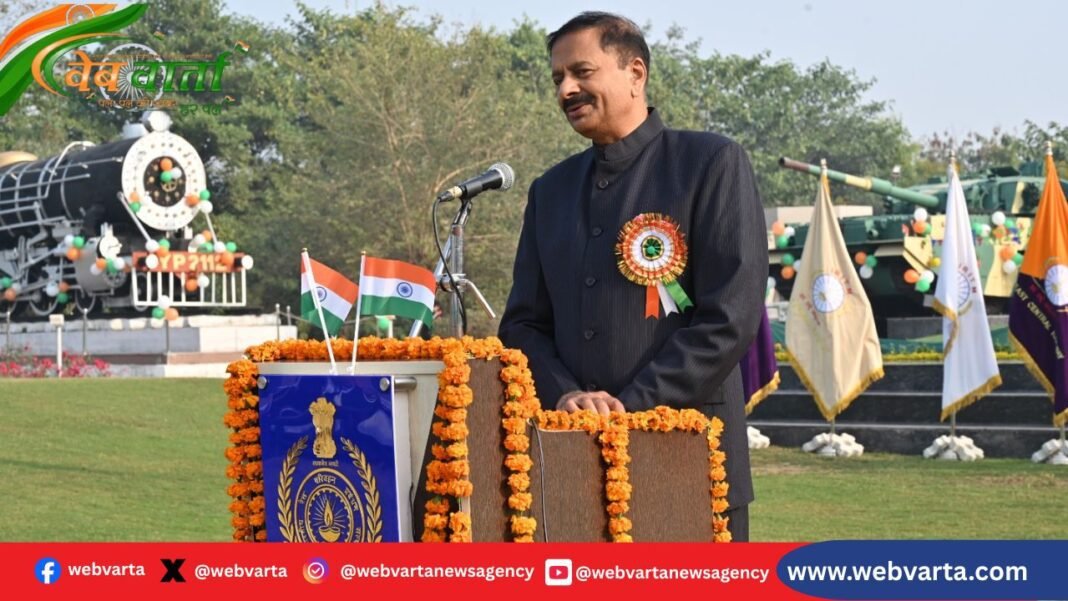 लखनऊ में भारतीय रेल परिवहन प्रबंधन संस्थान का गणतंत्र दिवस समारोह