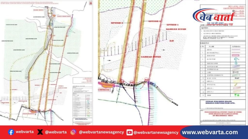 कुशीनगर: योगी सरकार की सौगात—नारायणी नदी पर 715 करोड़ से बनेगा भैंसहा पुल, 50 हजार दियारा वासियों को मिलेगी राहत 1 कुशीनगर भैंसहा पुल मानचित्र 2026